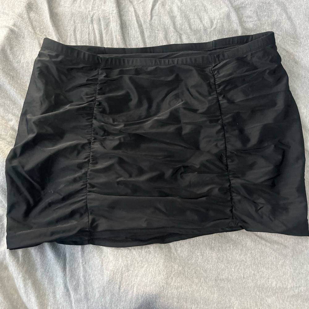 TORRID Black Swim Skirt